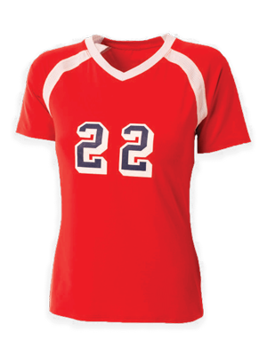 Red Sports T-Shirt Custom Apparel