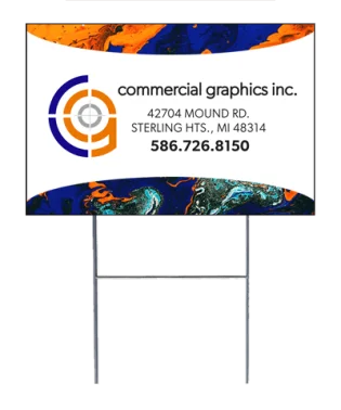 Yard Signs and lawn signs for Print company